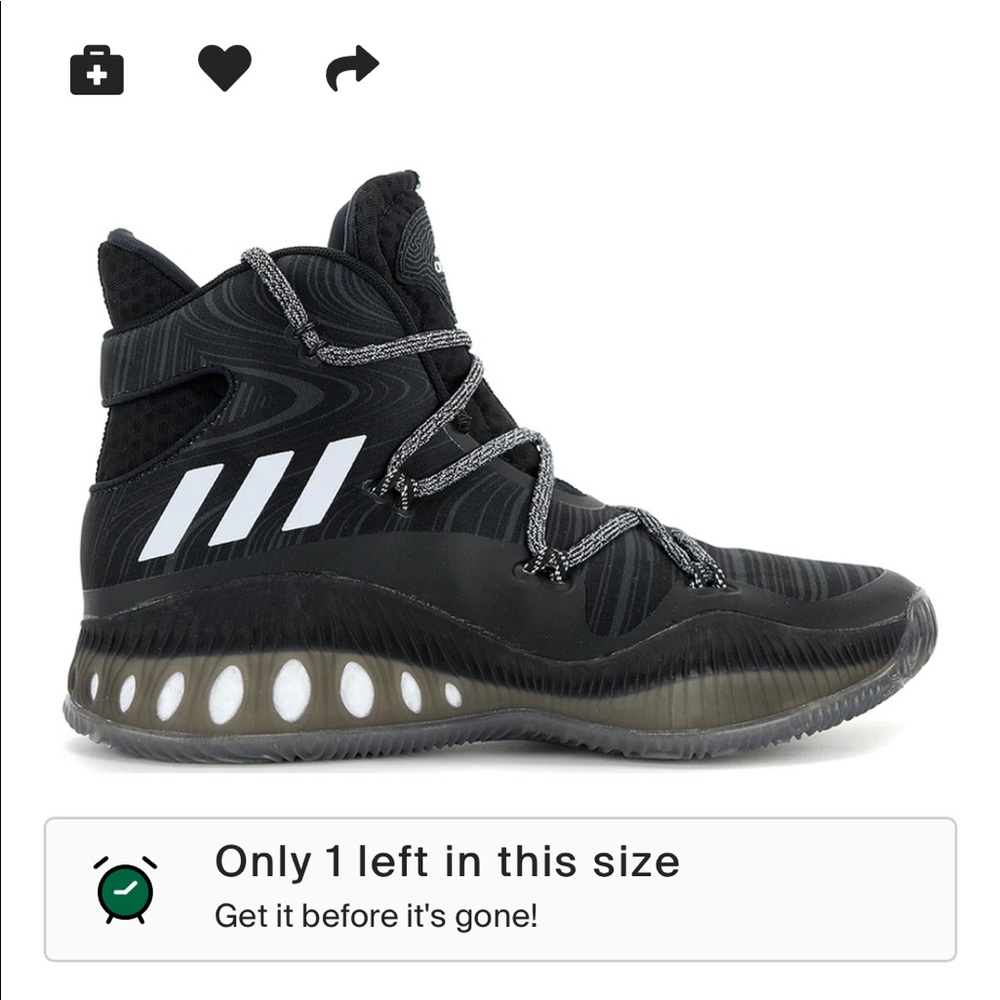 Adidas Crazy Explosive Core Black - 12 - $400-700 on StockX
